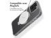 Accezz Coque Ring Stand avec MagSafe iPhone 15 Pro Max - Transparent