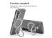 Accezz Coque Ring Stand avec MagSafe Samsung Galaxy S24 - Transparent