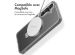 Accezz Coque Ring Stand avec MagSafe Samsung Galaxy S24 Plus - Transparent