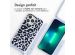 imoshion Coque design en silicone avec cordon iPhone 13 Pro Max - Animal Lila