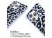 imoshion Coque design en silicone avec cordon iPhone 13 Pro Max - Animal Lila