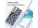 imoshion Coque design en silicone avec cordon Samsung Galaxy S22 Plus - Animal Lila