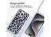 imoshion Coque design en silicone avec cordon iPhone 15 Pro Max - Animal Lila