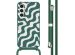 imoshion Coque design en silicone avec cordon Samsung Galaxy S23 FE - Petrol Green Groovy