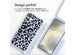 imoshion Coque design en silicone avec cordon Samsung Galaxy S24 - Animal Lila