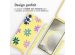 imoshion Coque design en silicone avec cordon Samsung Galaxy S24 - Yellow Flower Distance