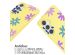 imoshion Coque design en silicone avec cordon Samsung Galaxy S24 - Yellow Flower Distance