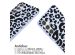 imoshion Coque design en silicone avec cordon Samsung Galaxy S24 Plus - Animal Lila