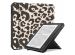 iMoshion Étui de liseuse portefeuille design Pliable Kobo Libra Colour - Leopard
