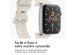 imoshion Bracelet en silicone⁺ Apple Watch Series 1-9 / SE - 38/40/41 mm / Series 10 - 42 mm - Lumière stellaire - Taille S/M