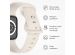 imoshion Bracelet en silicone⁺ Apple Watch Series 1-9 / SE - 38/40/41 mm / Series 10 - 42 mm - Lumière stellaire - Taille S/M