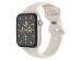 imoshion Bracelet en silicone⁺ Apple Watch Series 1-9 / SE - 38/40/41 mm / Series 10 - 42 mm - Lumière stellaire - Taille S/M