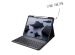 Accezz Étui de tablette portefeuille Bluetooth Clavier AZERTY iPad Air 13 pouces (2024) M2 - Noir