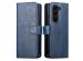 iMoshion Étui de téléphone portefeuille Luxe Samsung Galaxy Z Fold 6 - Bleu foncé