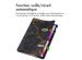 imoshion Coque tablette Design Trifold Xiaomi Redmi Pad Pro / POCO Pad - Black Marble