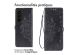 imoshion Etui de téléphone portefeuille Mandala Samsung Galaxy Z Fold 6 - Noir