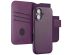 Accezz Étui de téléphone portefeuille en cuir 2-en-1 avec MagSafe iPhone 16  - Heath Purple