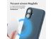 imoshion Coque Couleur avec MagSafe iPhone 16 - Bleu foncé