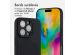 imoshion Coque Couleur avec MagSafe iPhone 16 Pro - Noir