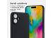 imoshion Coque Couleur avec MagSafe iPhone 16 Plus - Noir