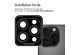 imoshion Lot de 2 protections d'objectif de caméra iPhone 16 Pro / 16 Pro Max - Noir