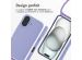 imoshion Coque en silicone avec cordon iPhone 16 - Violet