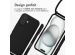 imoshion Coque en silicone avec cordon iPhone 16 - Noir