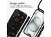 imoshion Coque design en silicone avec cordon iPhone 16 - Sky Black