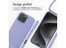 imoshion Coque en silicone avec cordon iPhone 16 Pro Max - Violet