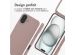 imoshion Coque en silicone avec cordon iPhone 16 Plus - Sand Pink