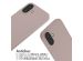 imoshion Coque en silicone avec cordon iPhone 16 Plus - Sand Pink