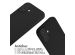 imoshion Coque en silicone avec cordon iPhone 16 Plus - Noir