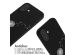 imoshion Coque design en silicone avec cordon iPhone 16 Plus - Dandelion Black