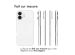 Accezz Coque Clear iPhone 16 Plus - Transparent