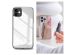 Selencia Coque Mirror iPhone 11 - Coque avec miroir - Argent