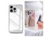 Selencia Coque Mirror iPhone 13 Pro - Coque avec miroir - Argent