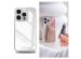 Selencia Coque Mirror iPhone 15 Pro - Coque avec miroir - Argent