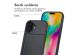 imoshion Coque arrière avec porte-cartes iPhone 16 - Noir