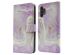 imoshion Étui de téléphone portefeuille Design Samsung Galaxy A13 (4G) - Purple Marble