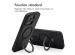 Accezz Coque Ring Stand avec MagSafe iPhone 16 Pro Max - Noir