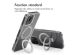 Accezz Coque Ring Stand avec MagSafe iPhone 16 Pro Max - Transparent