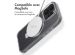 Accezz Coque Ring Stand avec MagSafe iPhone 16 Pro Max - Transparent