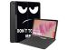 imoshion Coque tablette Design Lenovo Tab Plus - Don't touch