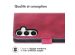 imoshion Etui de téléphone portefeuille avec cordon Samsung Galaxy S23 FE - Rouge