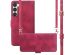 imoshion Etui de téléphone portefeuille avec cordon Samsung Galaxy S23 - Rouge