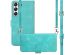 imoshion Etui de téléphone portefeuille avec cordon Samsung Galaxy S22 - Turquoise