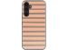 imoshion Coque Design Samsung Galaxy A54 (5G) - Striped Peach Reverse