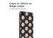 imoshion Coque Design iPhone SE (2022 / 2020) / 8 / 7 - Floral Peach