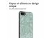 imoshion Coque Design iPhone SE (2022 / 2020) / 8 / 7 - Leaves Line-Art