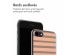 imoshion Coque Design iPhone SE (2022 / 2020) / 8 / 7 - Striped Peach Reverse